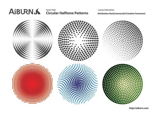 
								Circular Halftone Patterns							