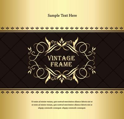 classic european pattern background 02 vector