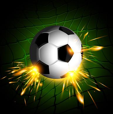 classic football vector background