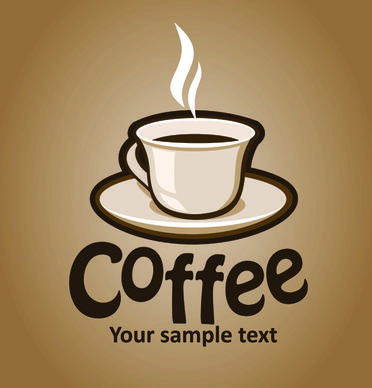 classic of cover coffee elements vector