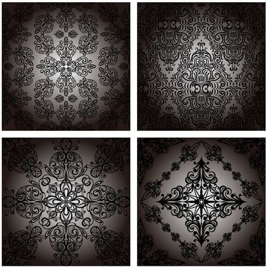 classic pattern background 05 vector