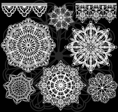 classic pattern shading 04 vector