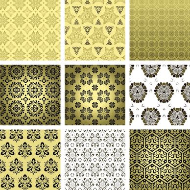 pattern templates flat repeating symmetric shapes decor