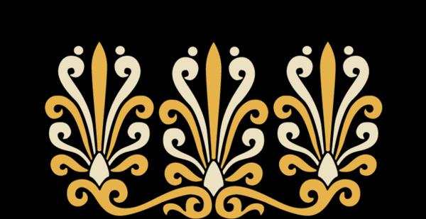 classical greek style ornaments vector