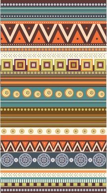 traditional pattern templates colorful classical geometric decor