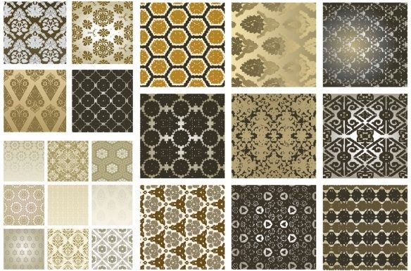 classical pattern vector background