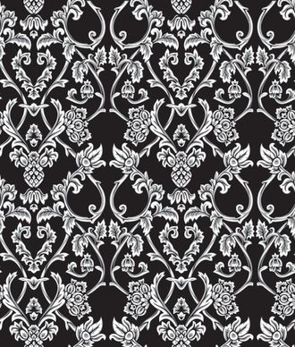 classical traditional floral pattern background 02 vector