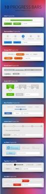 clean and simple page elements psd