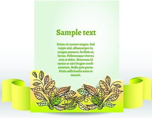 clip style text template vector 1