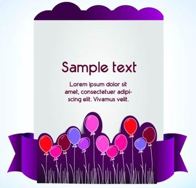 clip style text template vector 4