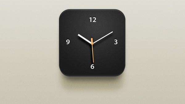 Clock iOS Icon
