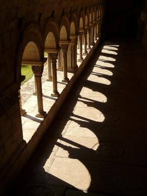 cloister columnar arcade