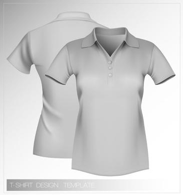 clothes template design vector