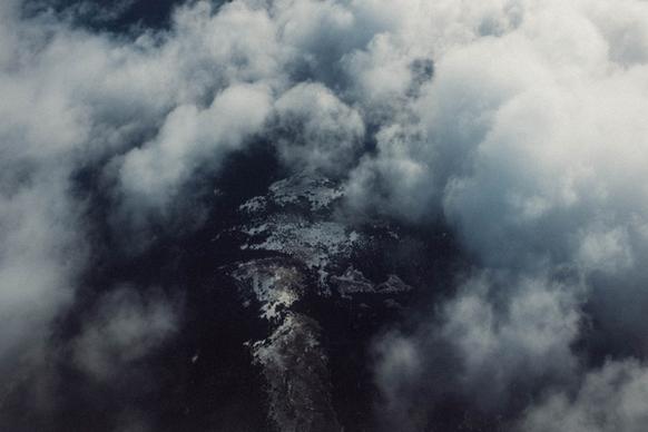 cloud cloudy dark dramatic eruption fog landscape