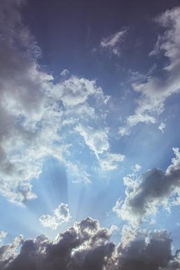 cloudy sunlight sky scenery picture contrast modern 