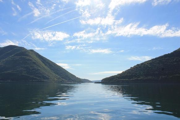 coastline daytime fjord idyllic island lake