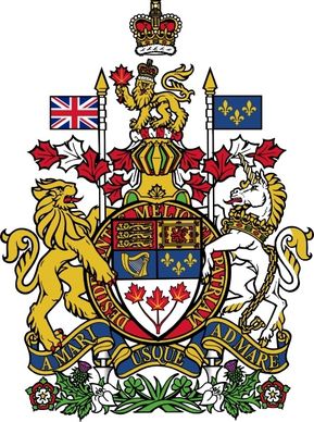 Coat Of Arms Of Canada clip art
