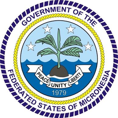 Coat Of Arms Of The Federated States Of Micronesia clip art