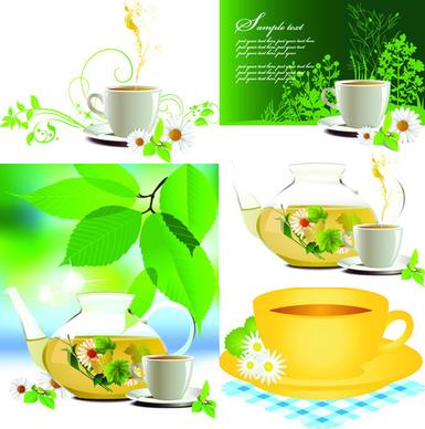 coffee and tea leaves
