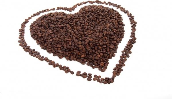 coffee heart