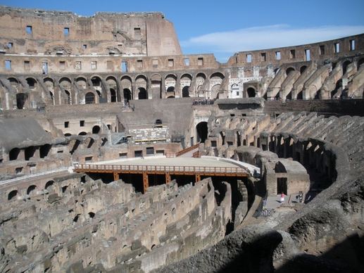 colisseum historical landmark rome