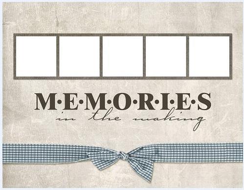 collage style cute photo frame 1