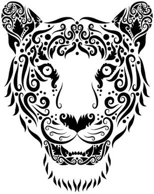 collection of hand drawn animal pattern vector