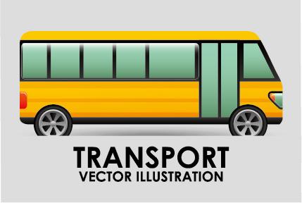 collection of transportation vehicle vector