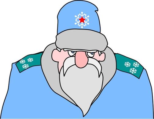 Colonel Frost - russian military Santa Claus