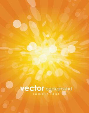 color backgrounds with light circle vector