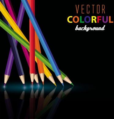 color pencil 03 vector