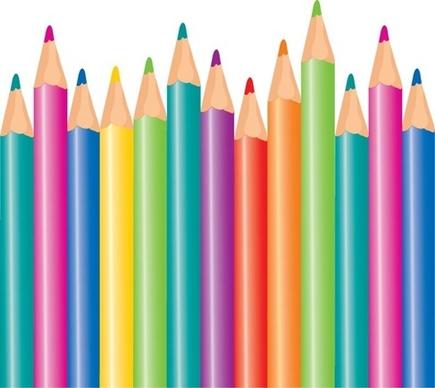 Color Pencils Vector