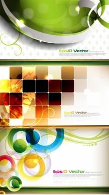 colored abstract with modern background vector