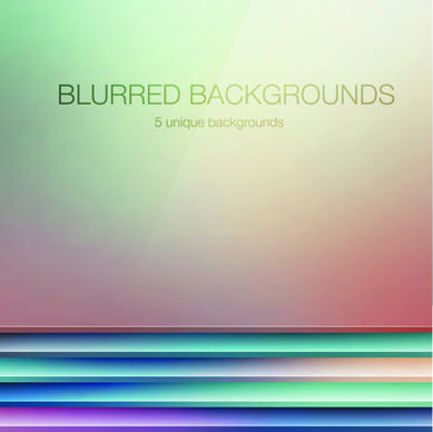 colored blurred vector background art
