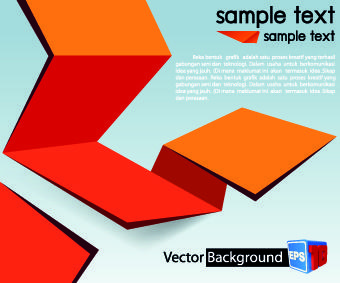 colored origami vector backgrounds