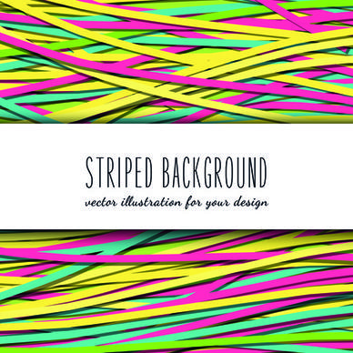 colored striped background vector graphics
