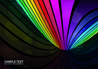 colorful abstract design elements background