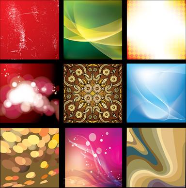 colorful abstract elements art background