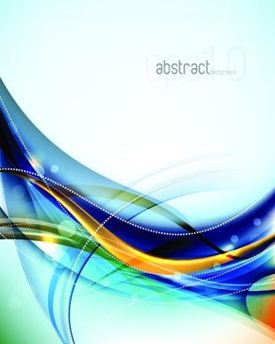 Colorful Abstract Line Vector Design