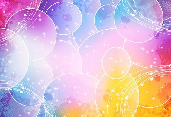 Colorful Abstract Vector Background Graphic