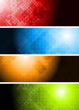 colorful banner banner01 vector