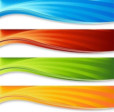 colorful banner banner03 vector