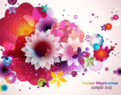colorful fashion pattern 03 vector