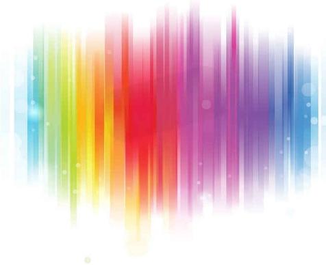 Colorful Glowing Vector Background