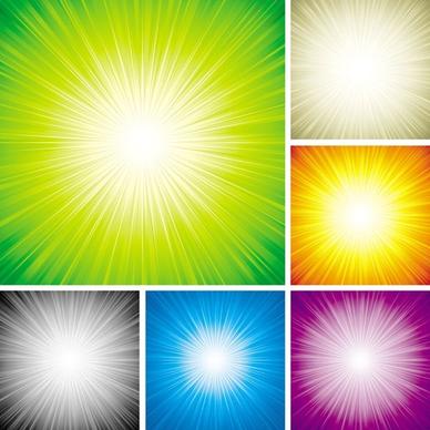 colorful light vector background
