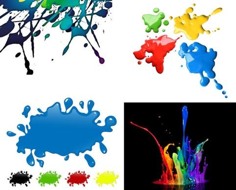 colorful pigments definition picture