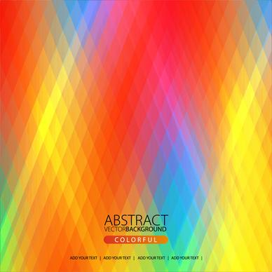 colorful rhombus shining background vector