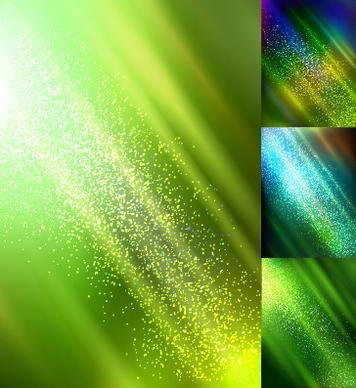 colorful sun ray background vector