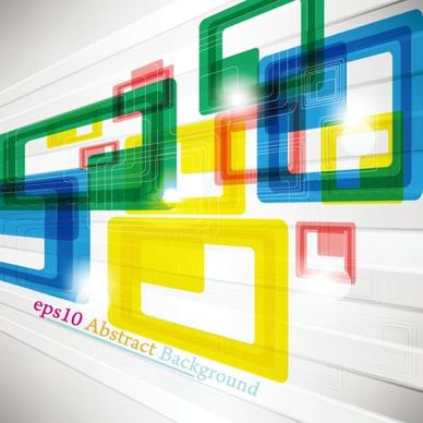 colorful trend background 04 vector