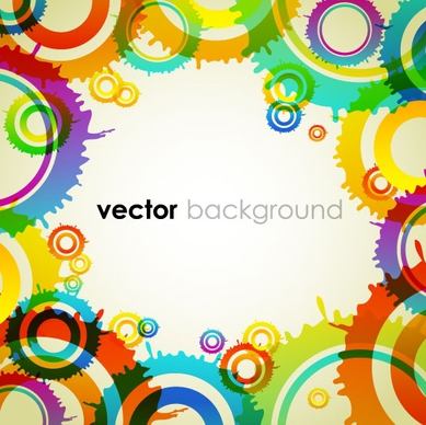 colorful vector background 4